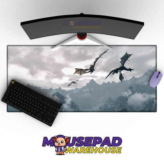 Elder Scrolls V Skyrim Mousepad 184457 - Mousepad Warehouse