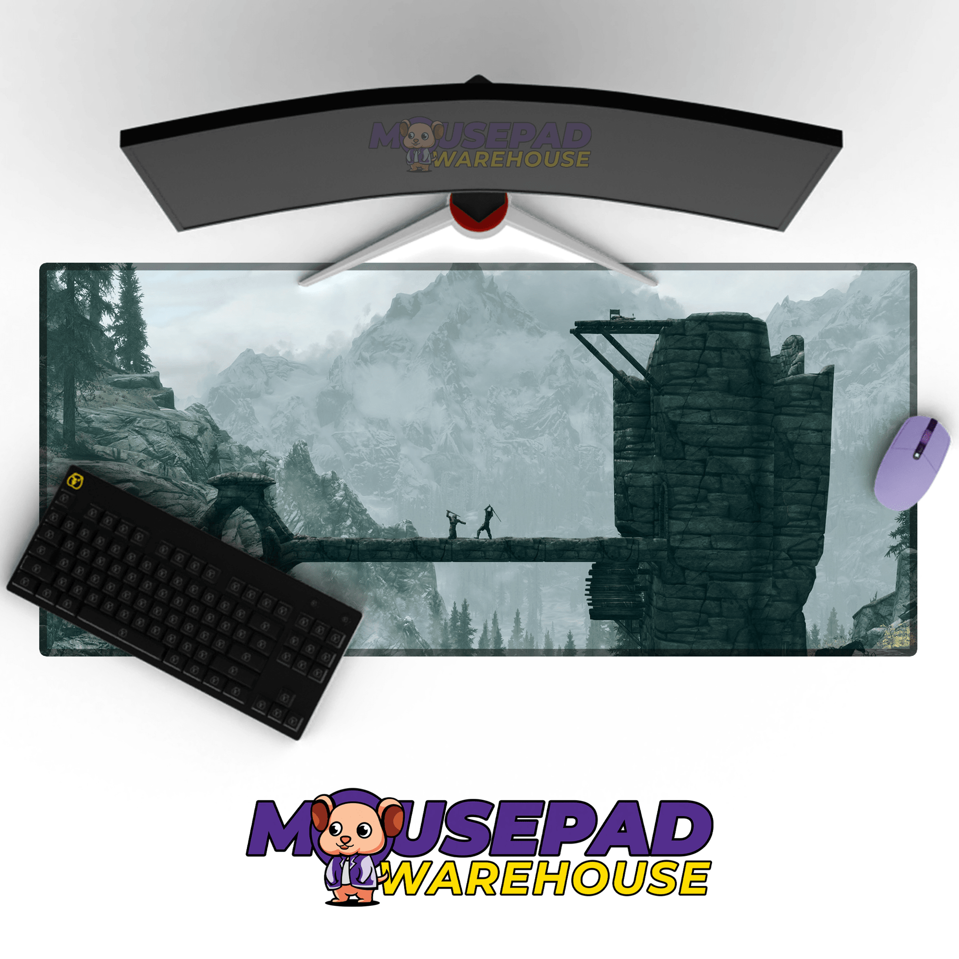 Elder Scrolls V Skyrim Mousepad 204503 - Mousepad Warehouse
