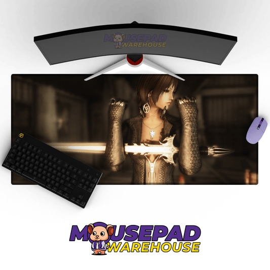 Elder Scrolls V Skyrim Mousepad 298628 - Mousepad Warehouse