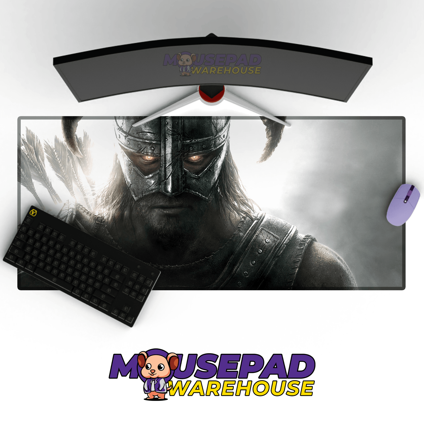 Elder Scrolls V Skyrim Mousepad 371898 - Mousepad Warehouse