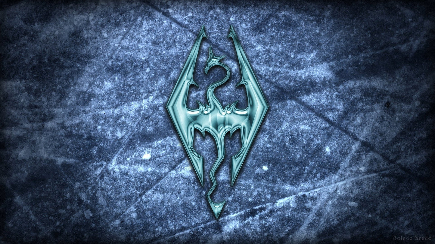 Elder Scrolls V Skyrim Mousepad 373966 - Mousepad Warehouse