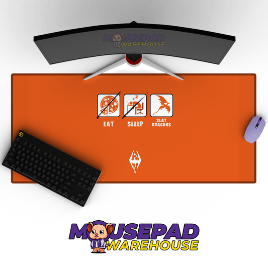 Elder Scrolls V Skyrim Mousepad 385542 - Mousepad Warehouse