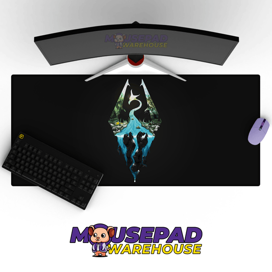 Elder Scrolls V Skyrim Mousepad 428737 - Mousepad Warehouse