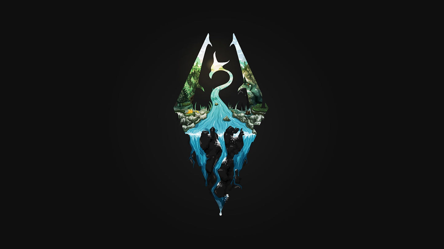 Elder Scrolls V Skyrim Mousepad 428737 - Mousepad Warehouse