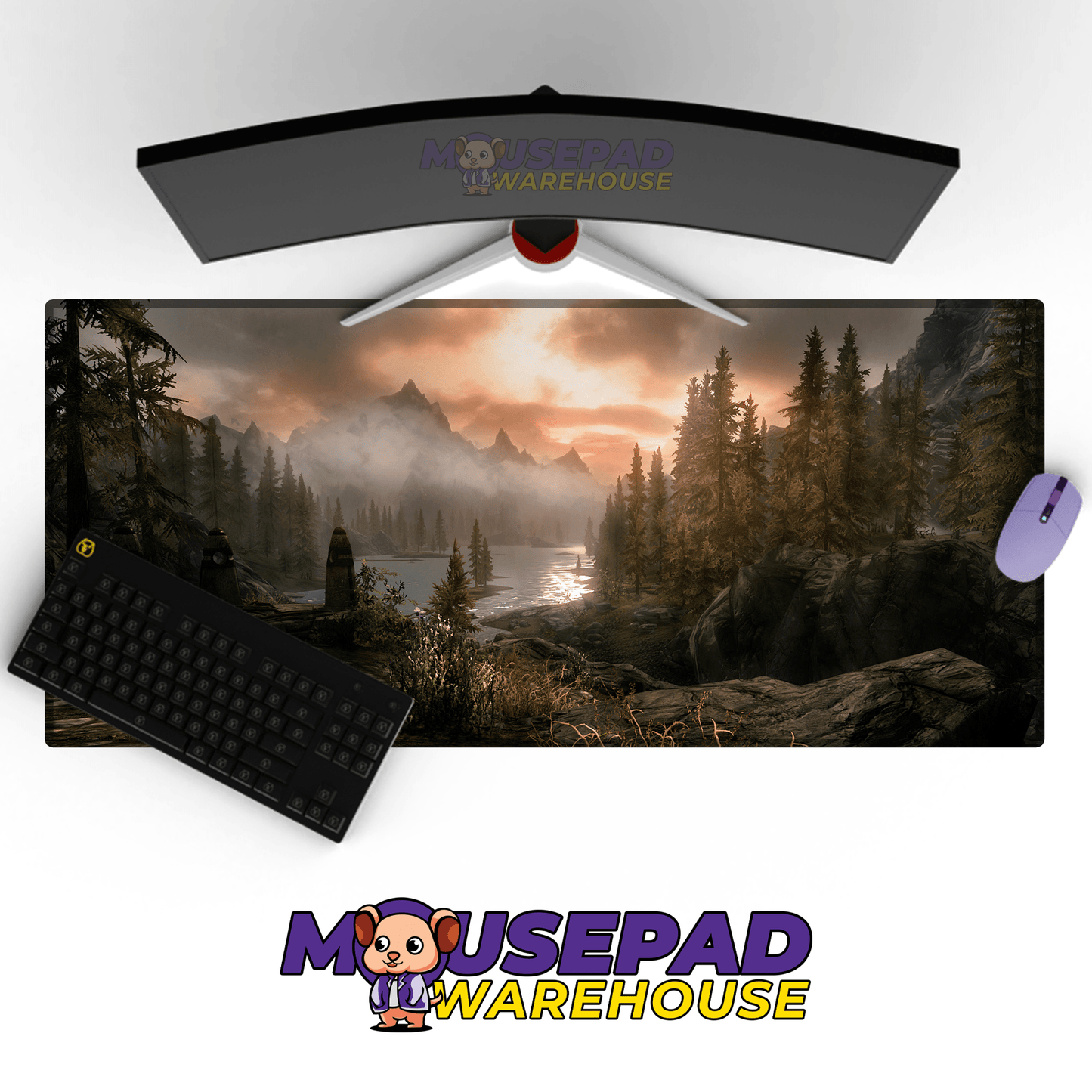 Elder Scrolls V Skyrim Mousepad 430447 - Mousepad Warehouse