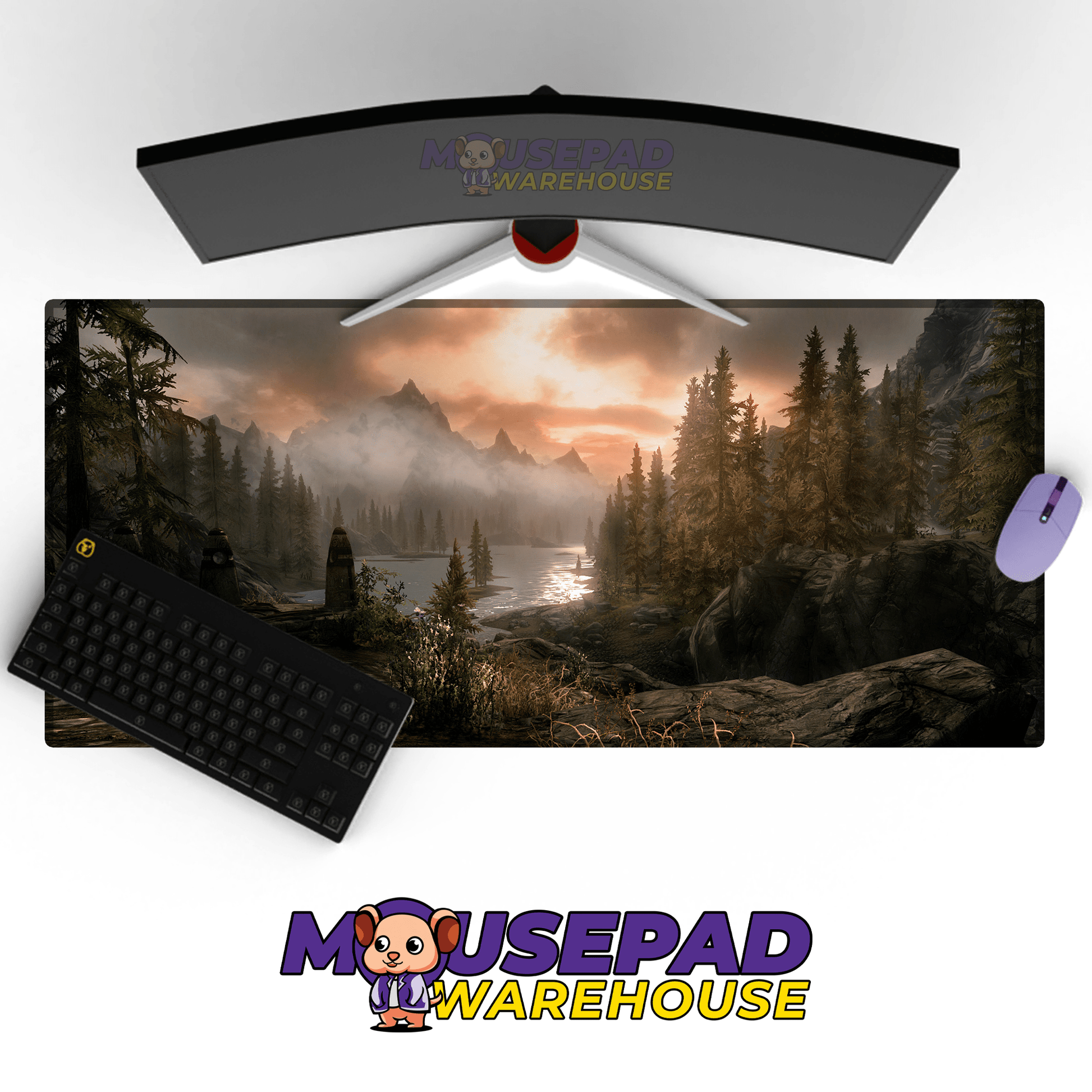 Elder Scrolls V Skyrim Mousepad 430447 - Mousepad Warehouse