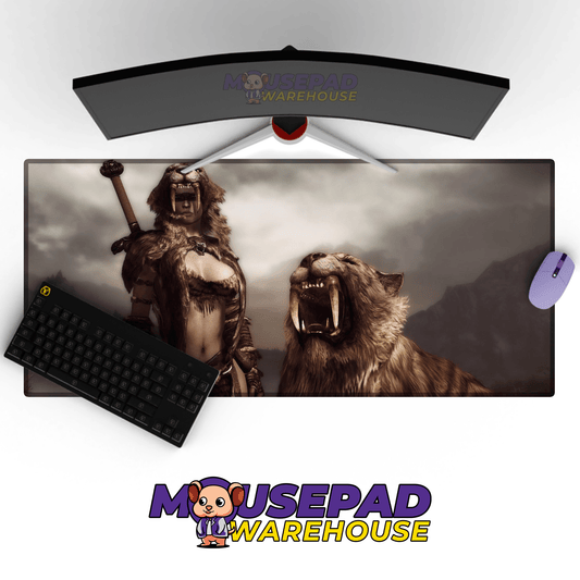 Elder Scrolls V Skyrim Mousepad 489574 - Mousepad Warehouse