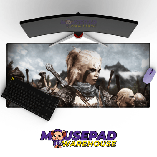 Elder Scrolls V Skyrim Mousepad 522677 - Mousepad Warehouse