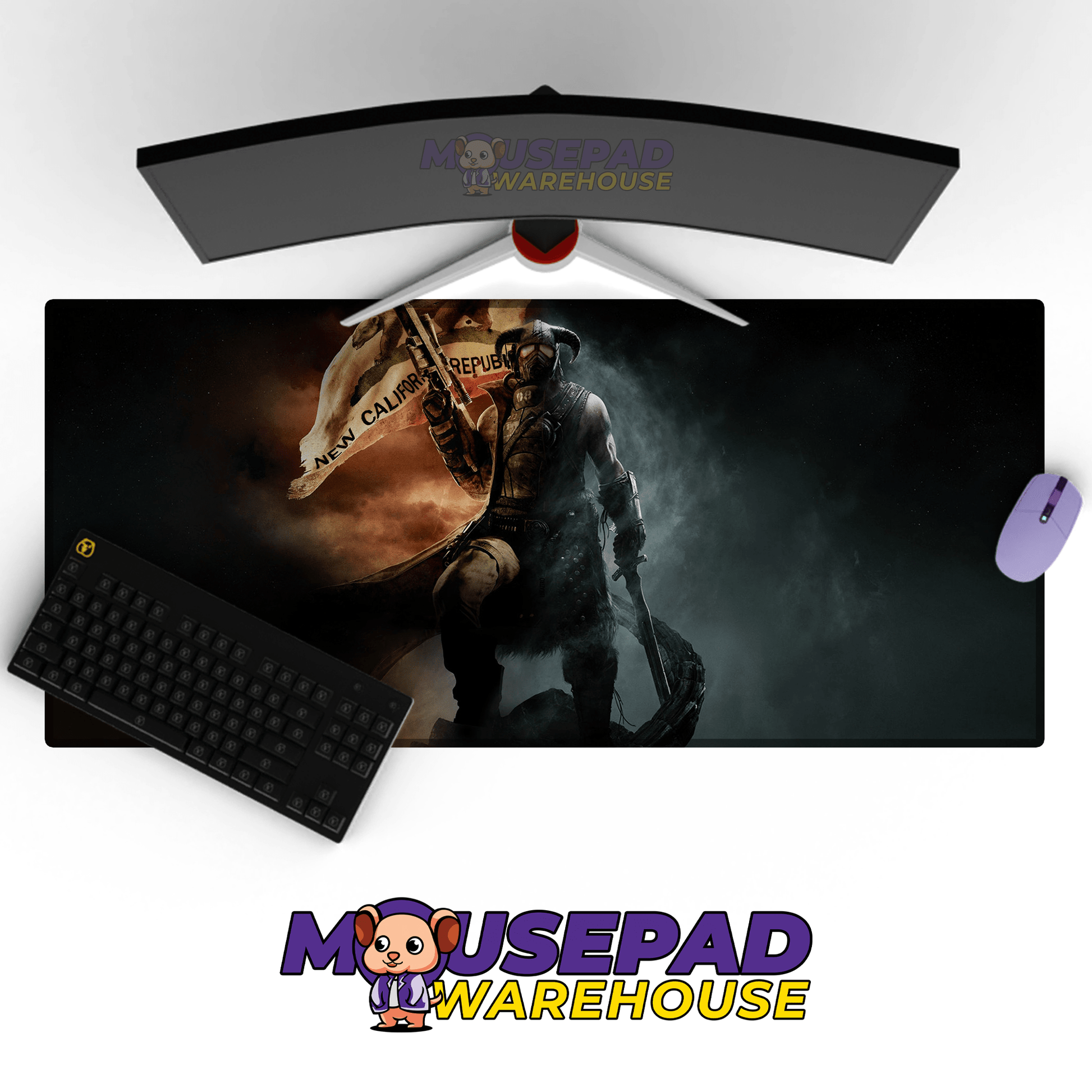 Elder Scrolls V Skyrim Mousepad 865014 - Mousepad Warehouse