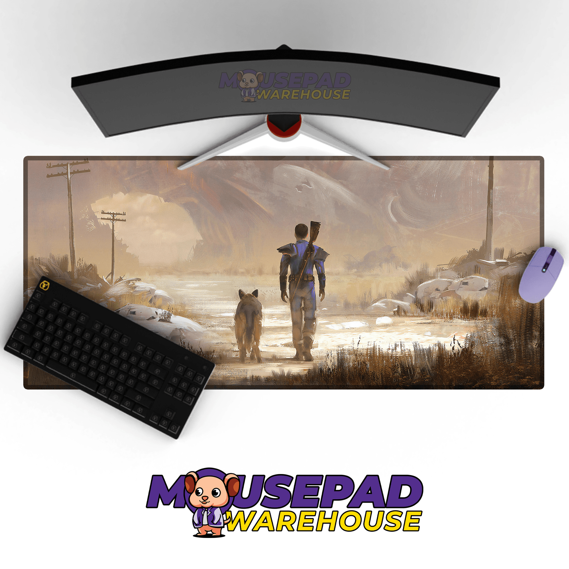 Fallout Mousepad 1033549 - Mousepad Warehouse