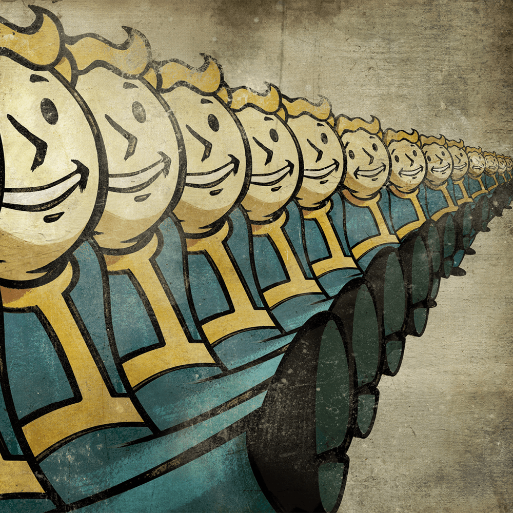 Fallout Mousepad 119866 - Mousepad Warehouse