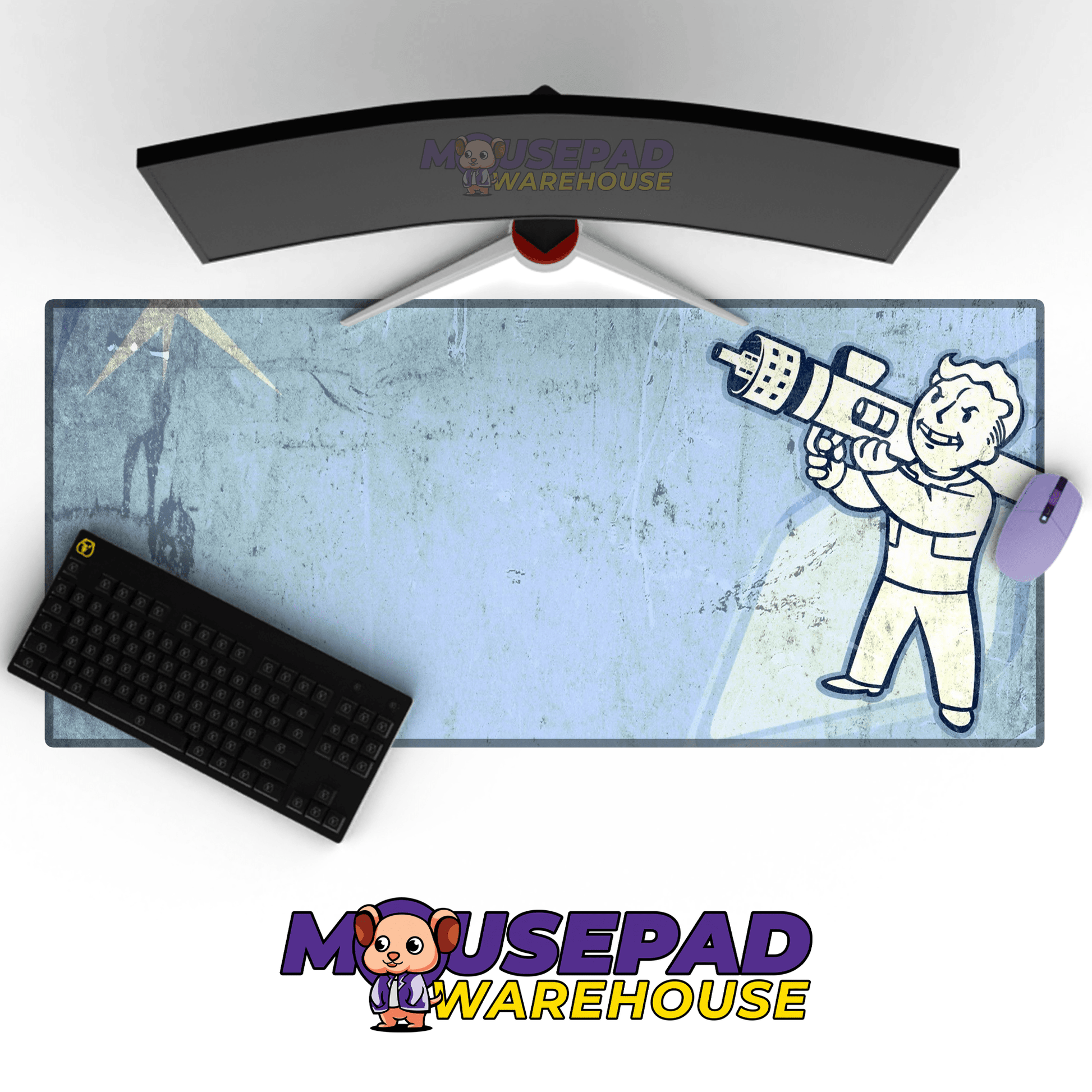 Fallout Mousepad 53853 - Mousepad Warehouse