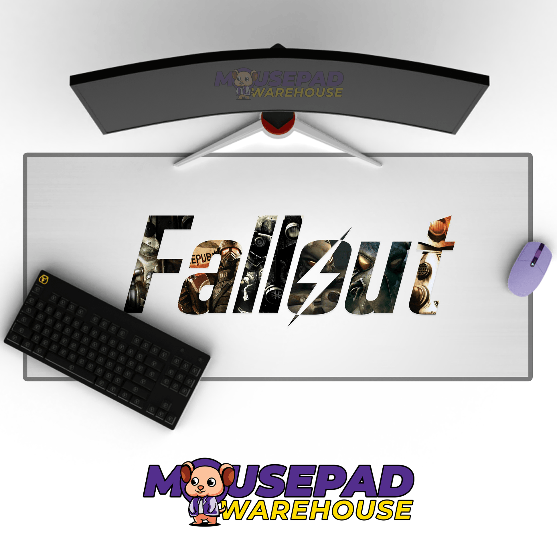 Fallout Mousepad 856884 - Mousepad Warehouse