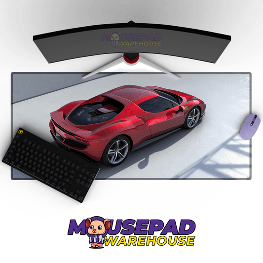 Ferrari 296 GTB Car Mousepad 1153731 - Mousepad Warehouse