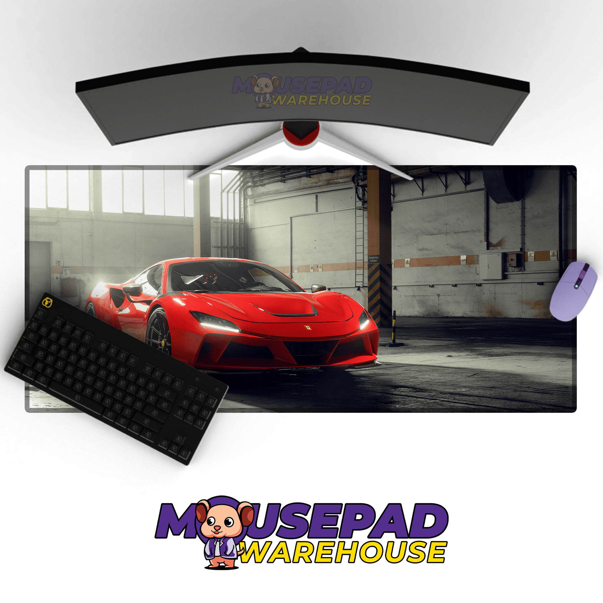 Ferrari F8 Tributo Car Mousepad 1157577 - Mousepad Warehouse