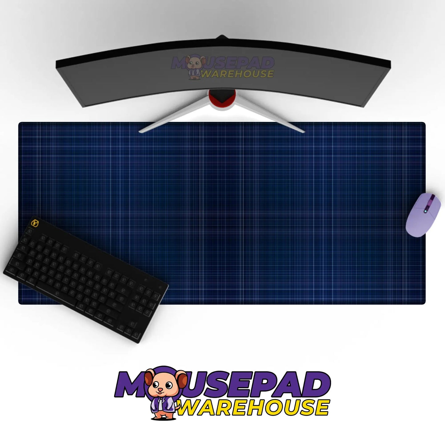 Flannel & Patchwork Pattern Mousepad 996575 - Mousepad Warehouse