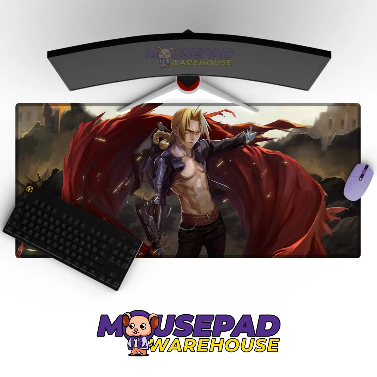 Fullmetal Alchemist Anime Mousepad 734739 - Mousepad Warehouse