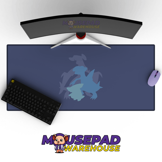 Garchomp, Gabite, Gible Pokemon TV Show Mousepad 961256 - Mousepad Warehouse