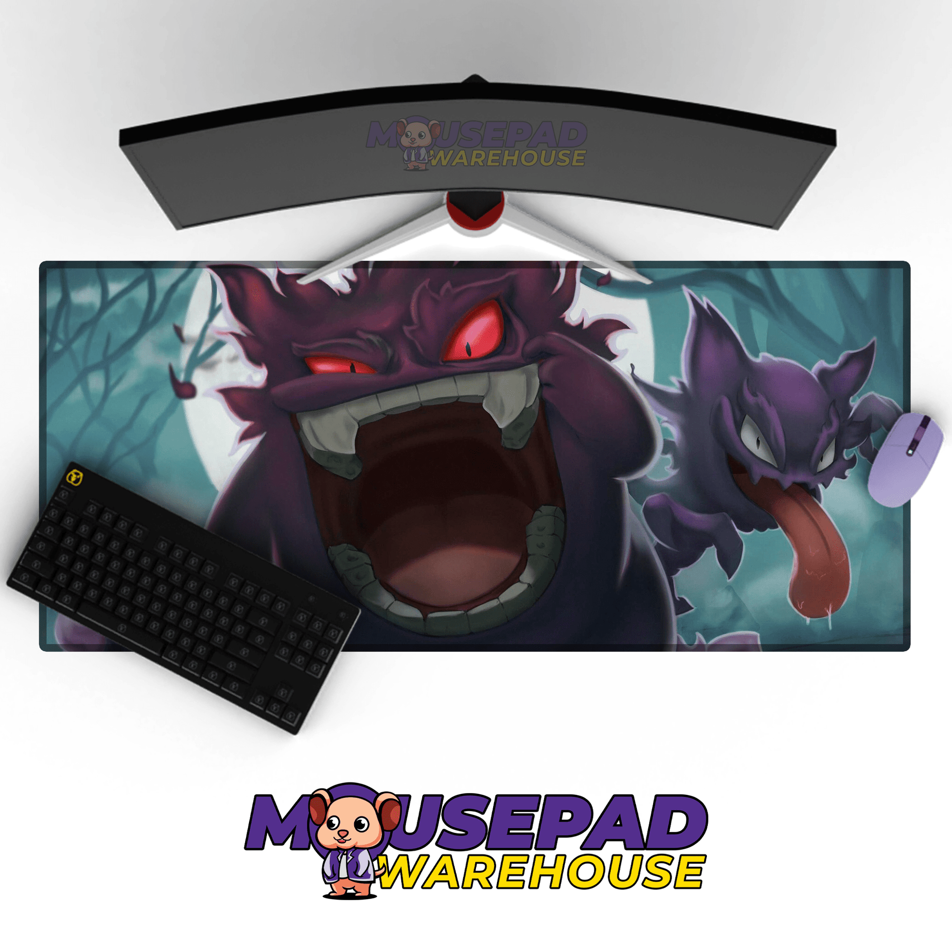 Gengar Pokemon TV Show Mousepad 1284512 - Mousepad Warehouse