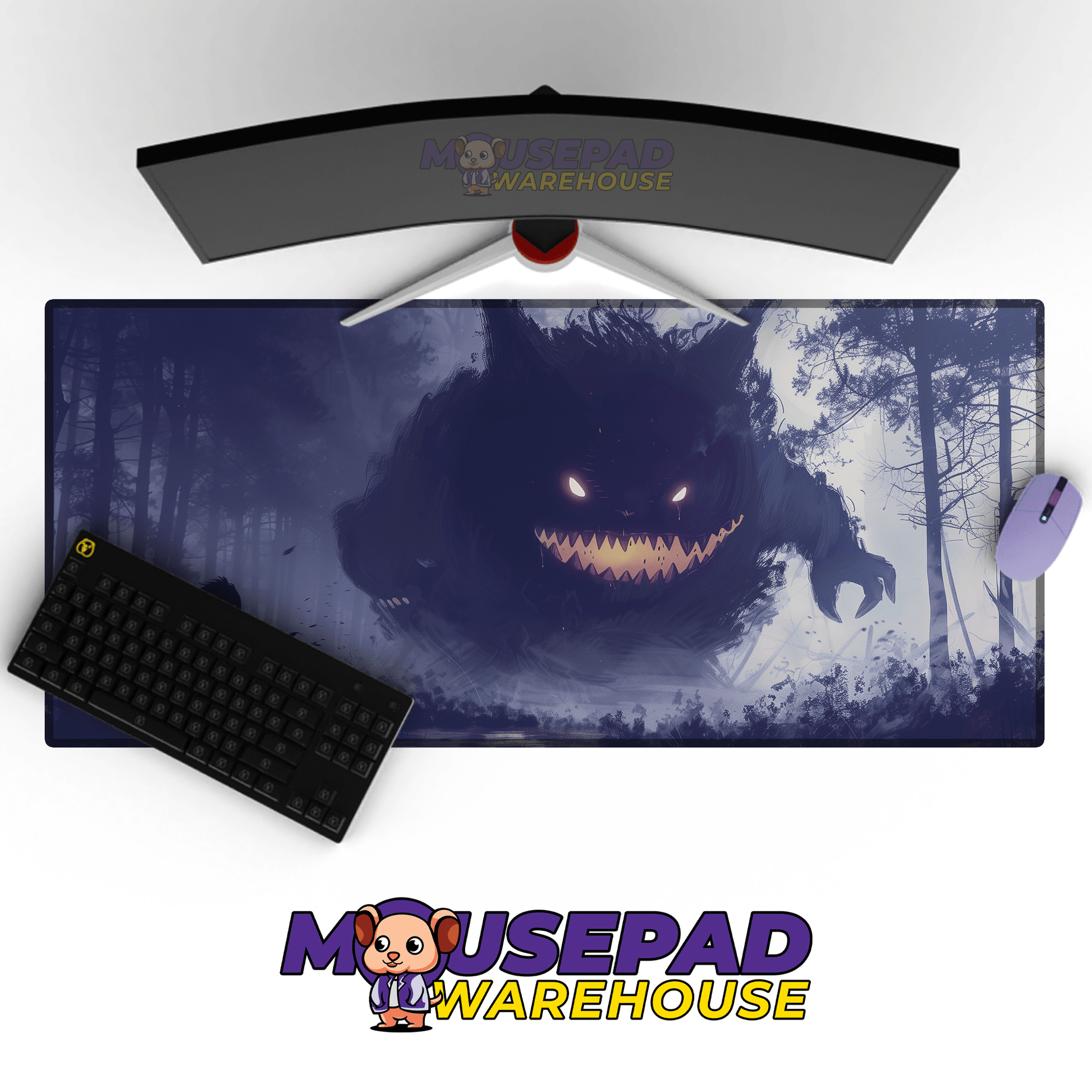 Gengar Pokemon TV Show Mousepad 1371015 - Mousepad Warehouse