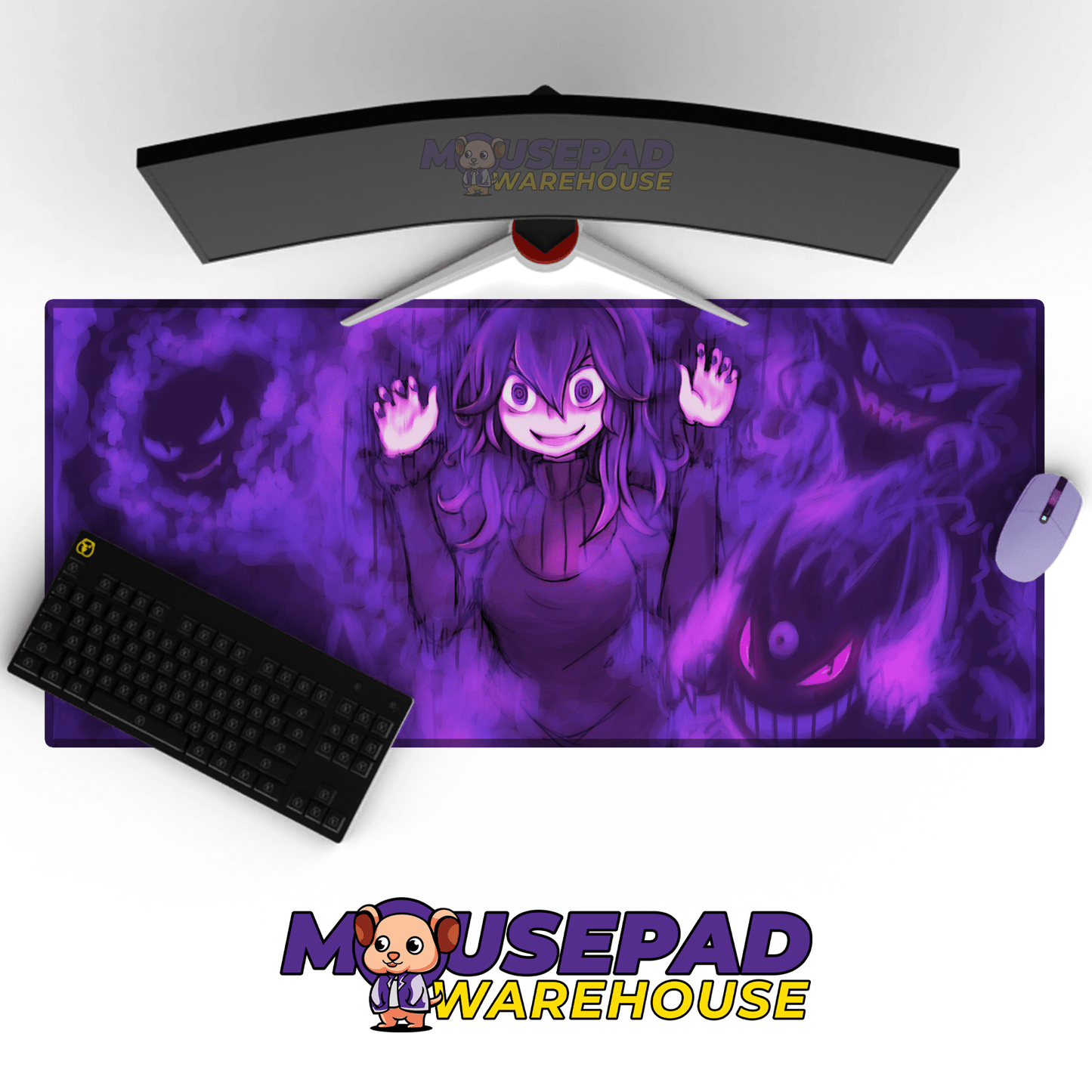 Gengar Pokemon TV Show Mousepad 922307 - Mousepad Warehouse