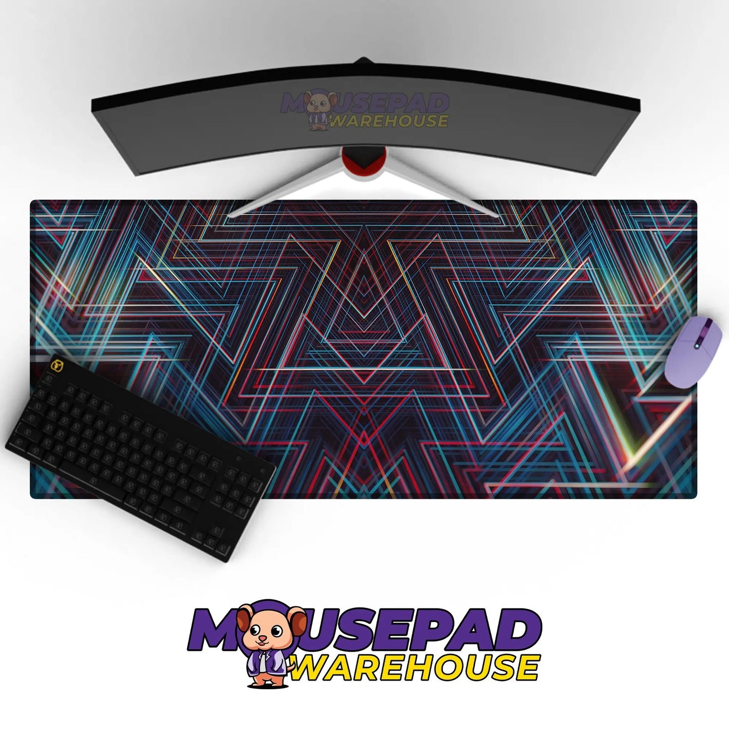 Geometric Pattern Mousepad 1091492 - Mousepad Warehouse