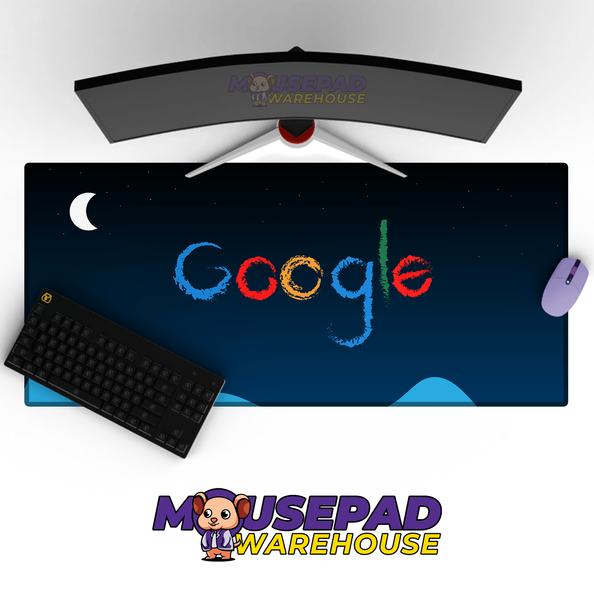 Google Brand Imagery Mousepad 1130886 - Mousepad Warehouse