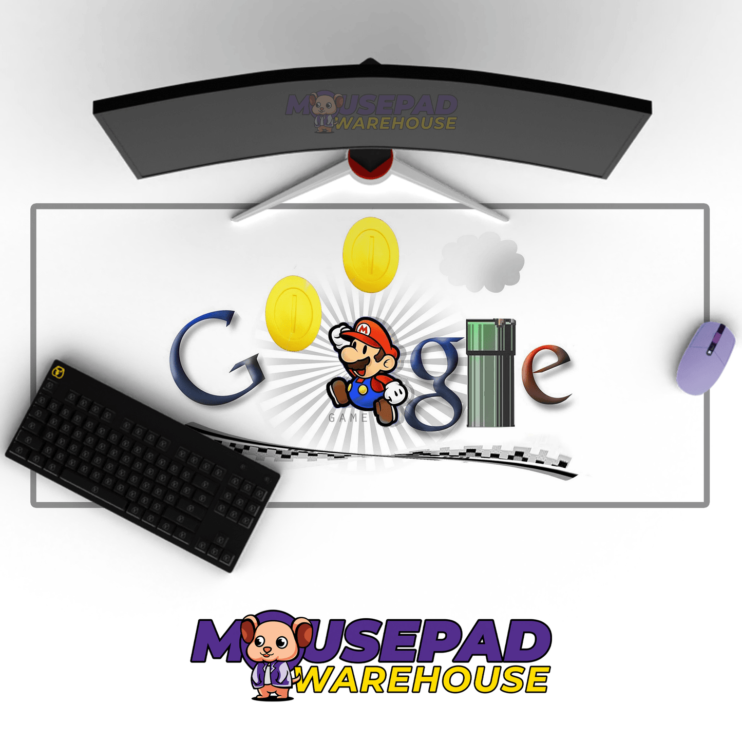 Google Brand Imagery Mousepad 459597 - Mousepad Warehouse