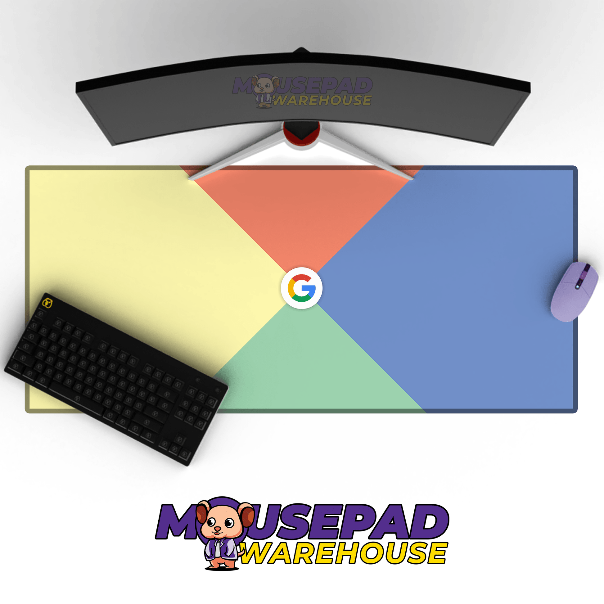 Google Brand Imagery Mousepad 909466 - Mousepad Warehouse