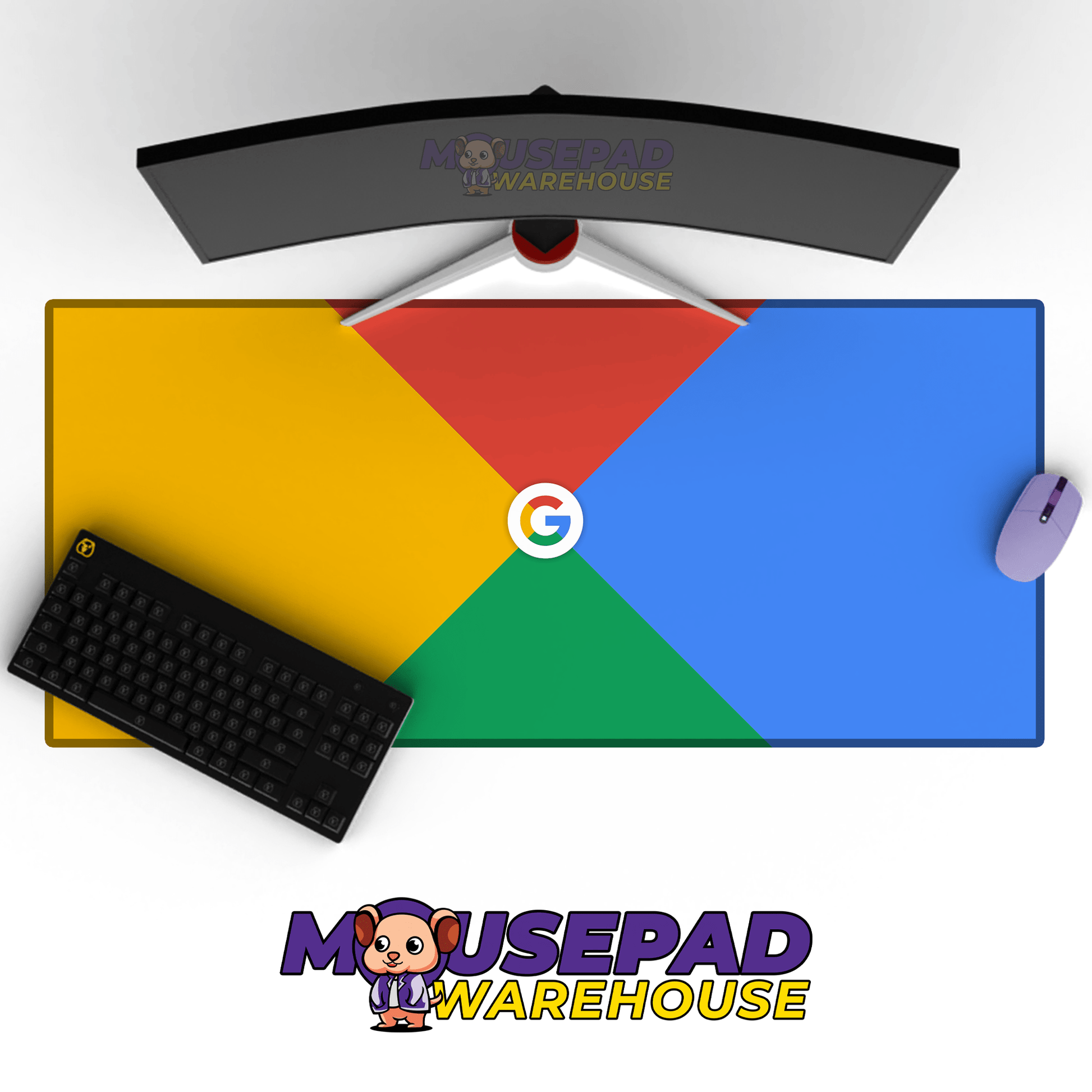 Google Brand Imagery Mousepad 909467 - Mousepad Warehouse