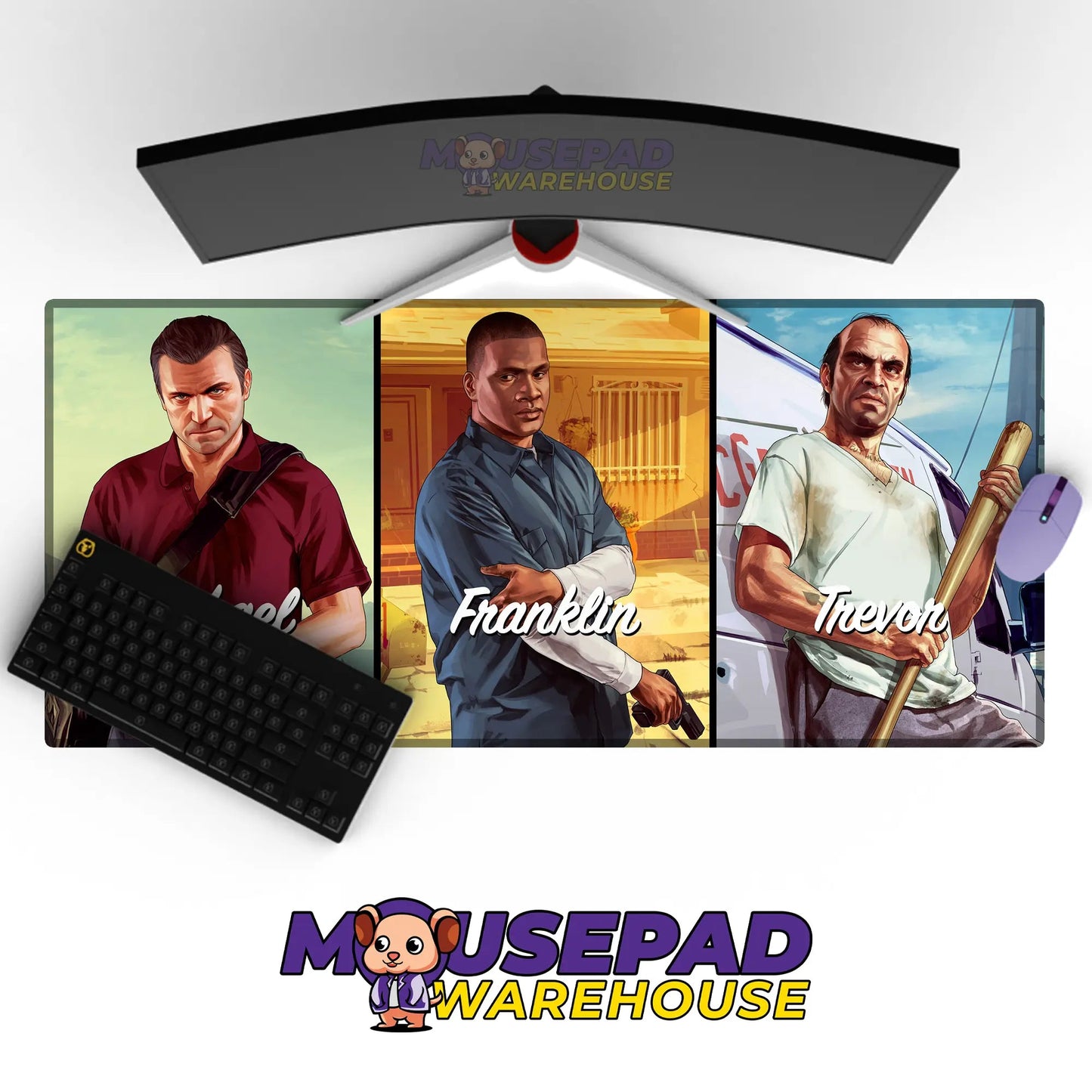 Grand Theft Auto V Game Mousepad 421647 - Mousepad Warehouse