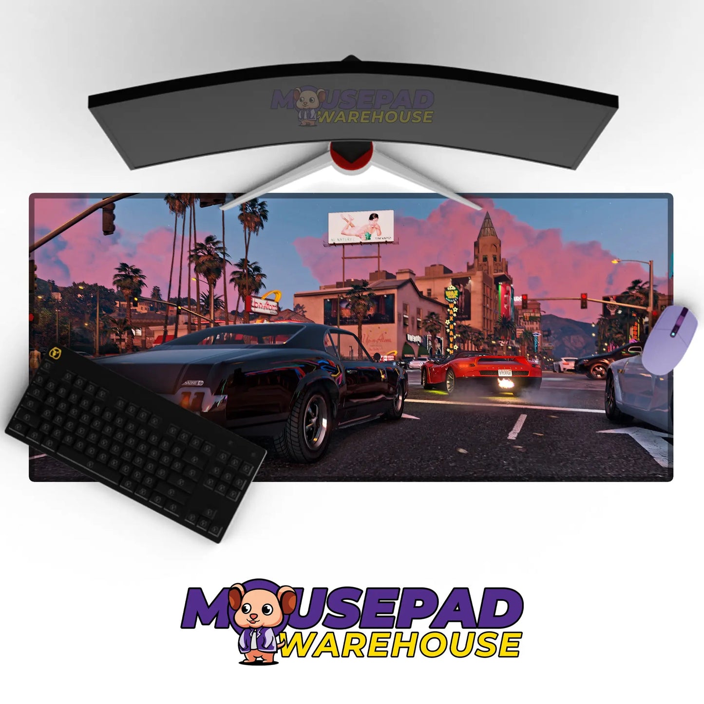 Grand Theft Auto V Game Mousepad 587538 - Mousepad Warehouse