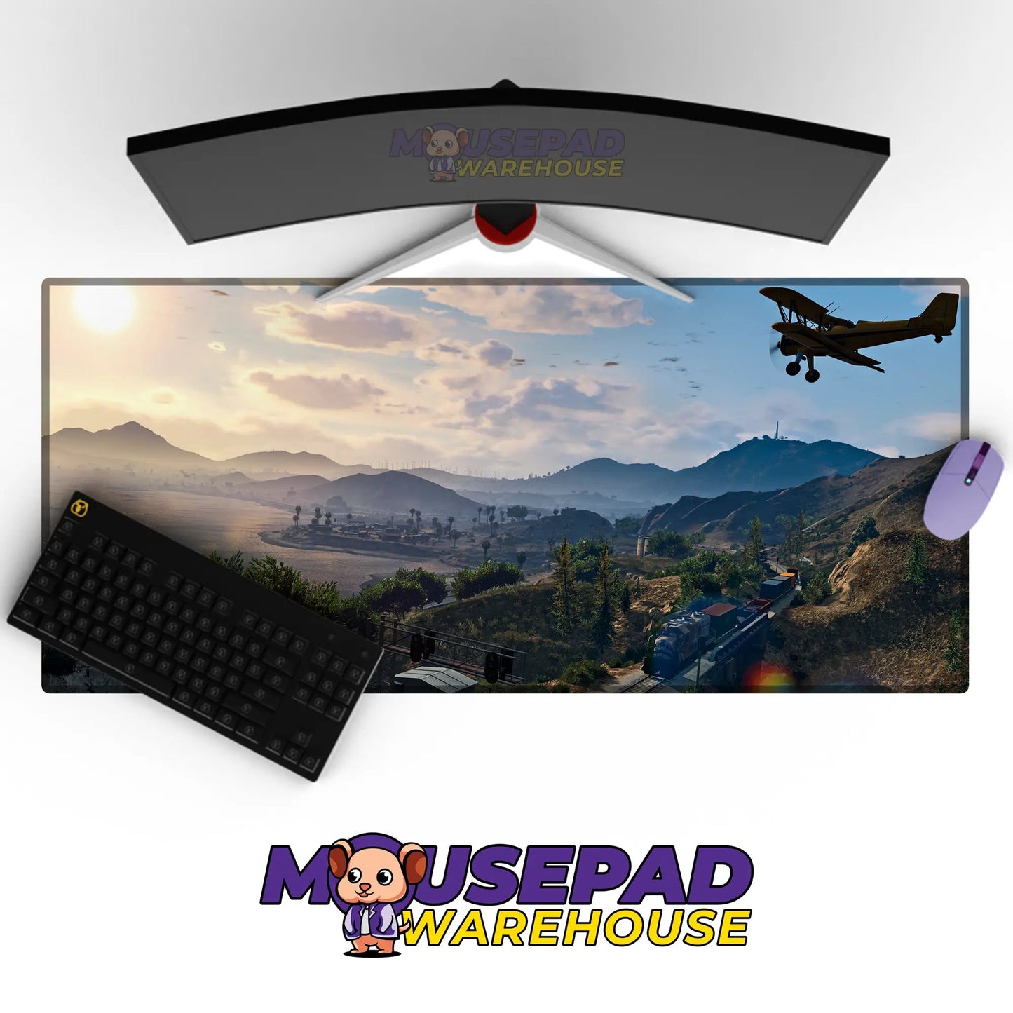 Grand Theft Auto V Game Mousepad 587539 - Mousepad Warehouse