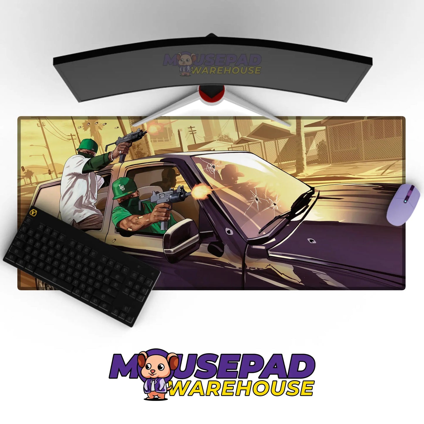 Grand Theft Auto V Game Mousepad 589031 - Mousepad Warehouse