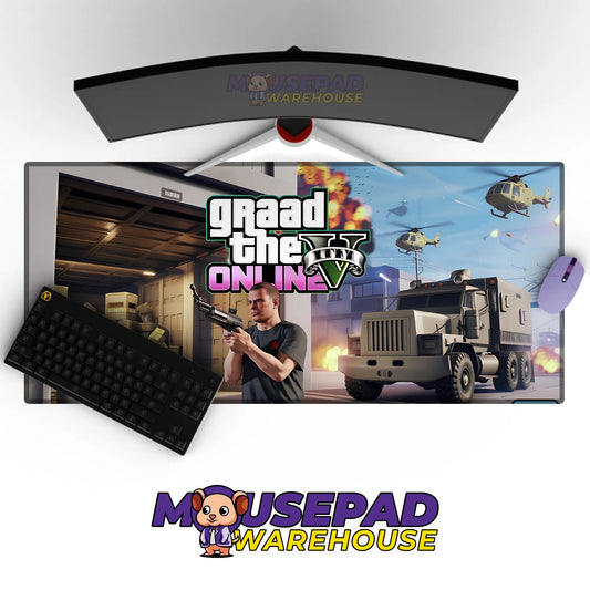 Grand Theft Auto V Game Mousepad 652385 - Mousepad Warehouse