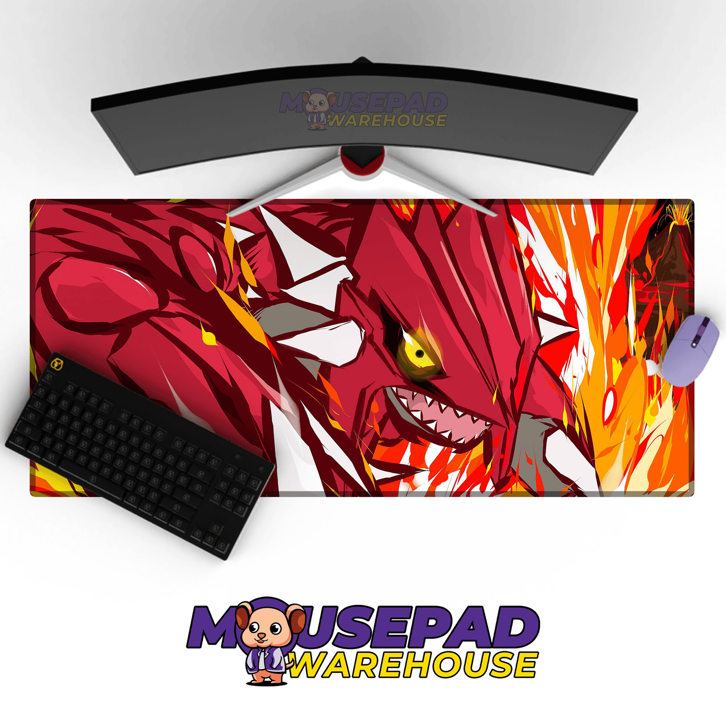 Groudon Pokemon TV Show Mousepad 508991 - Mousepad Warehouse