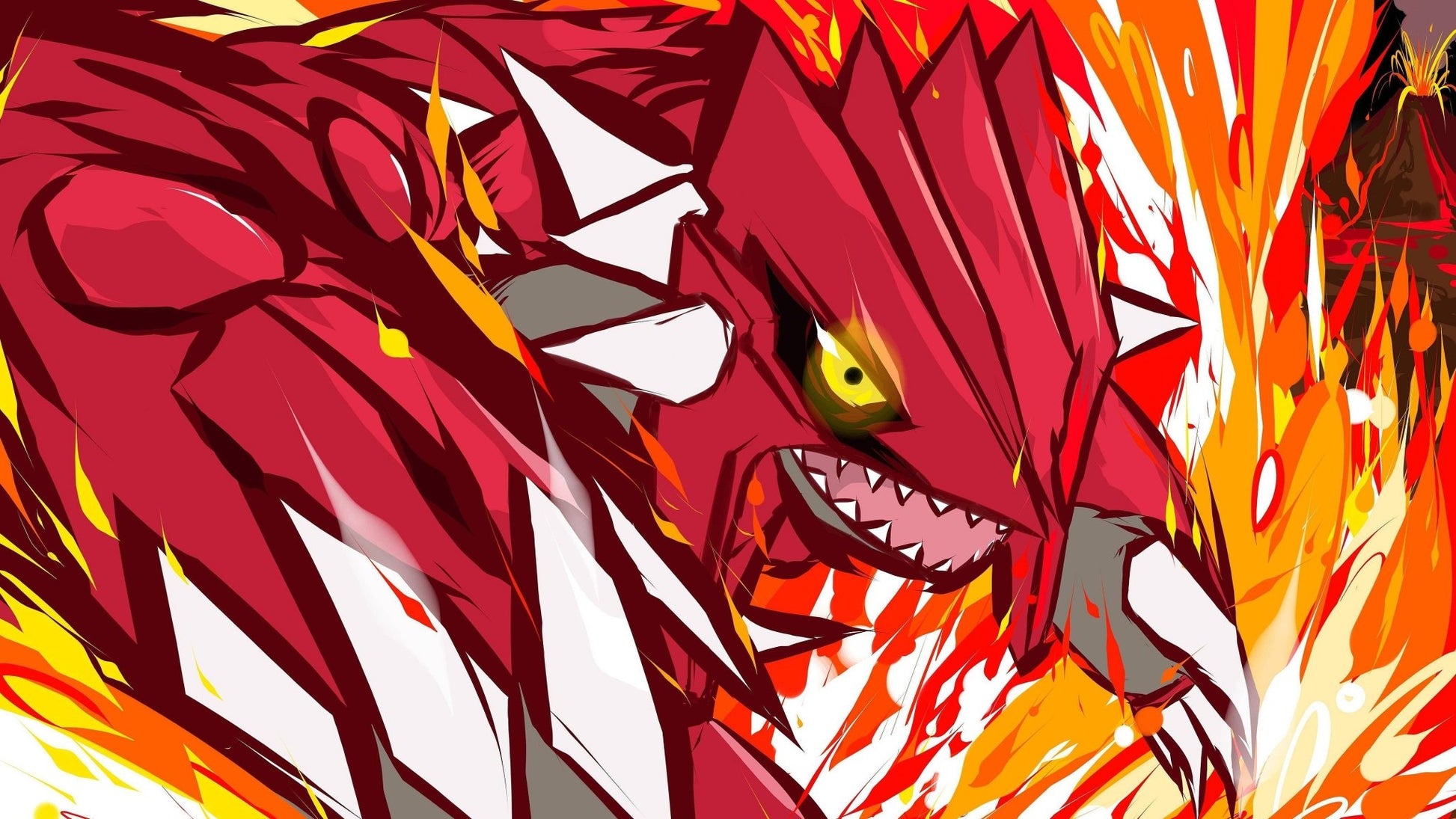 Groudon Pokemon TV Show Mousepad 508991 - Mousepad Warehouse