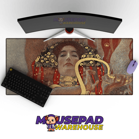 Gustav Klimt - Medicine Painting Mousepad 2 - Mousepad Warehouse