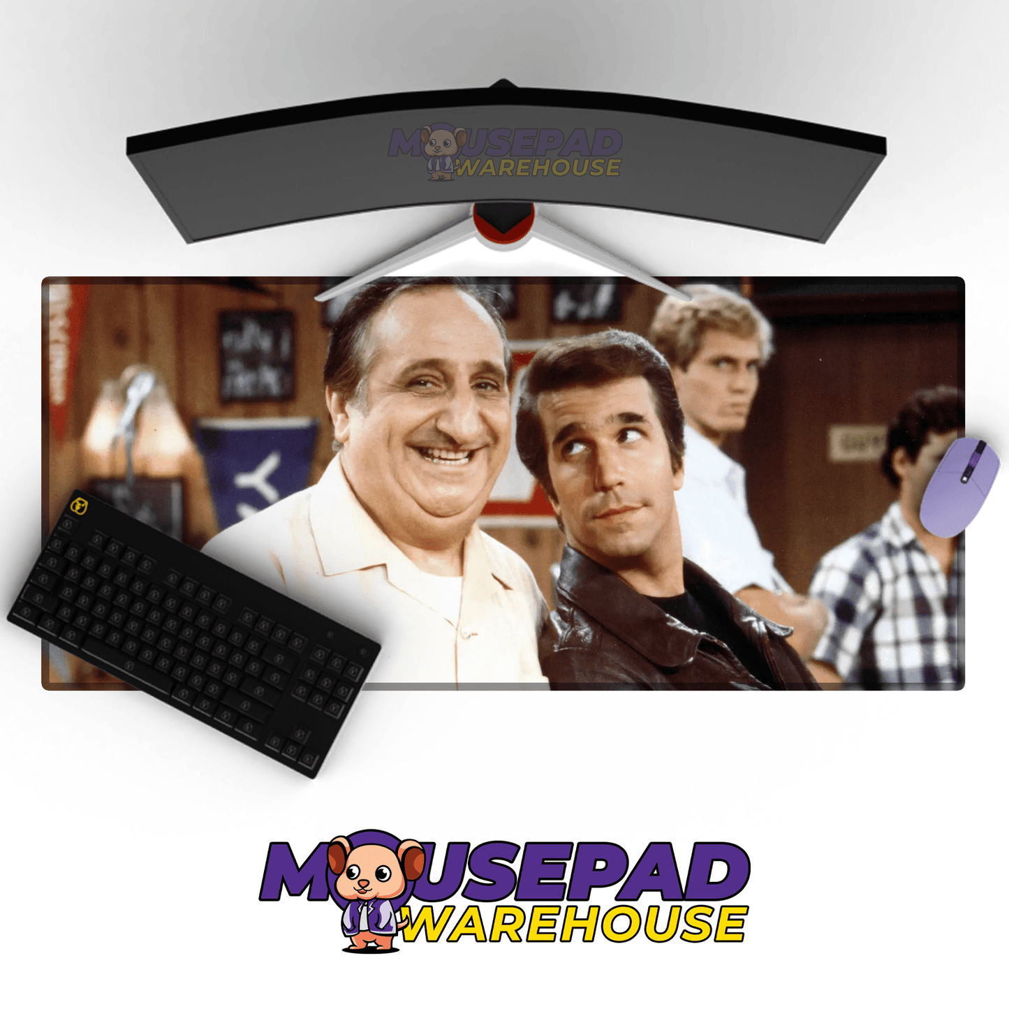 Happy Days TV Show Mousepad 74475 - Mousepad Warehouse