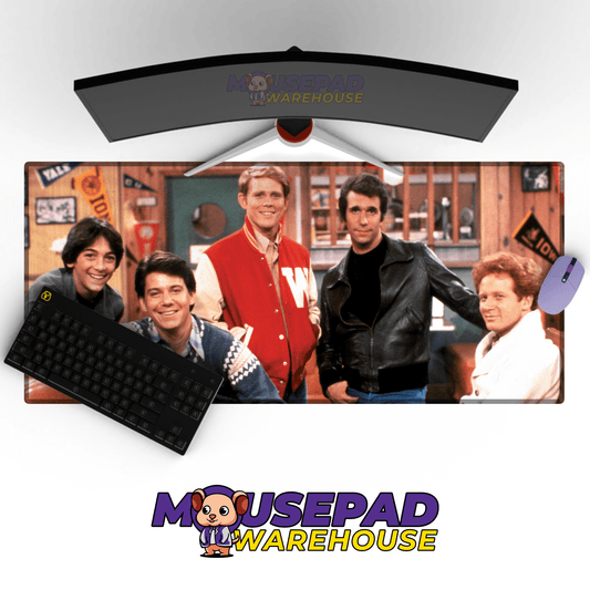 Happy Days TV Show Mousepad 74477 - Mousepad Warehouse