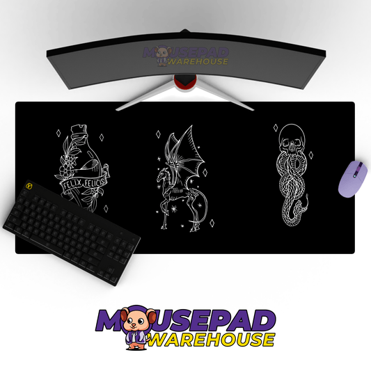 Harry Potter Mousepad HP8906 - 8 - Mousepad Warehouse