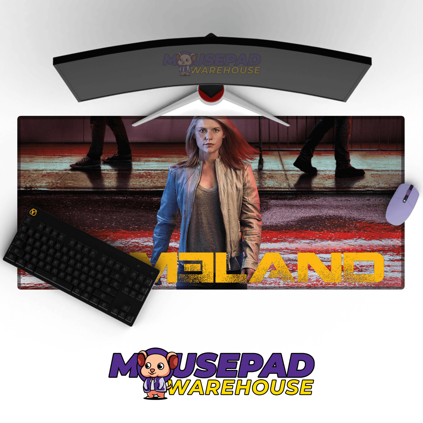 Homeland TV Show Mousepad 151034 - Mousepad Warehouse