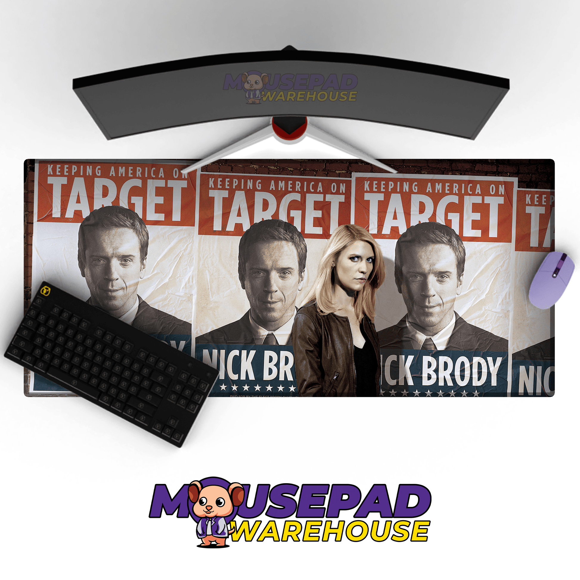 Homeland TV Show Mousepad 675607 - Mousepad Warehouse