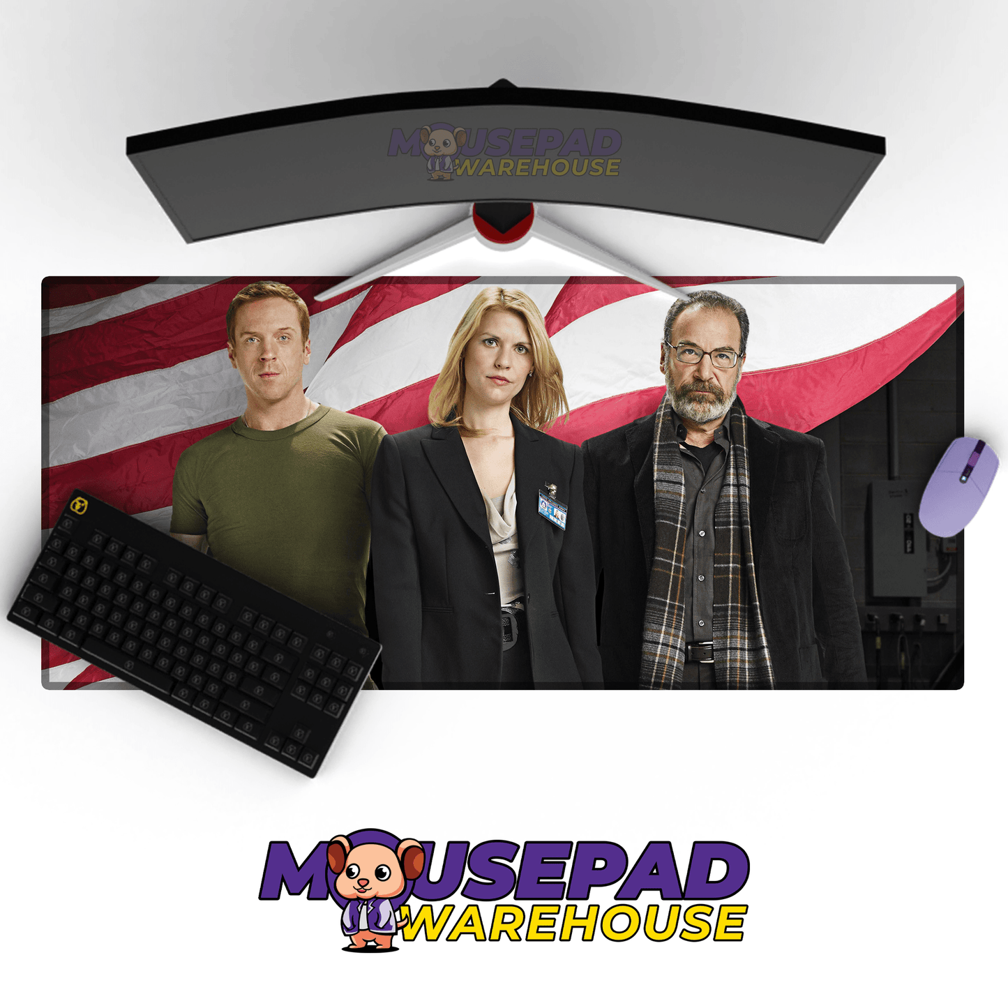 Homeland TV Show Mousepad 675621 - Mousepad Warehouse