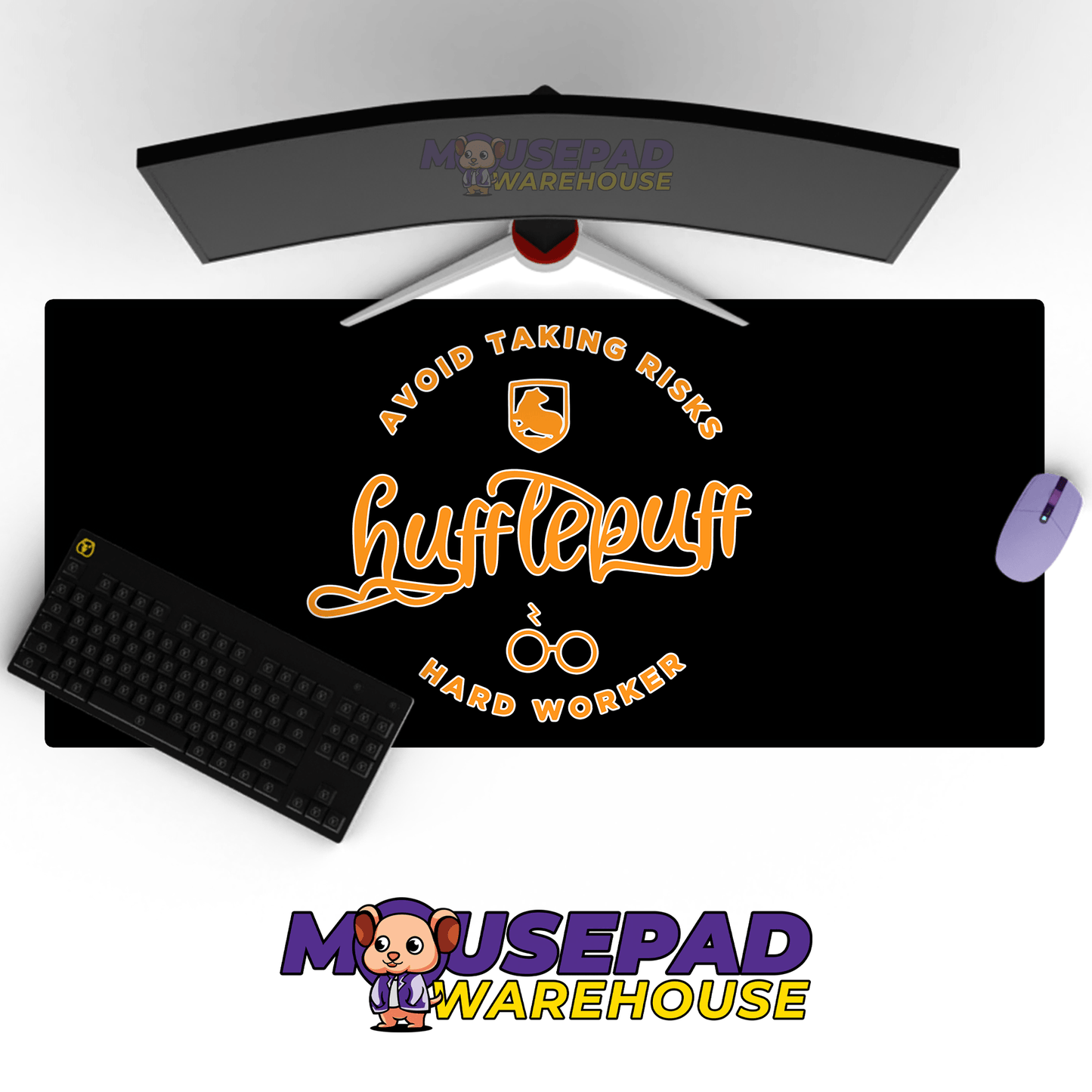 Hufflepuff Harry Potter Mousepad HP8911 - Mousepad Warehouse