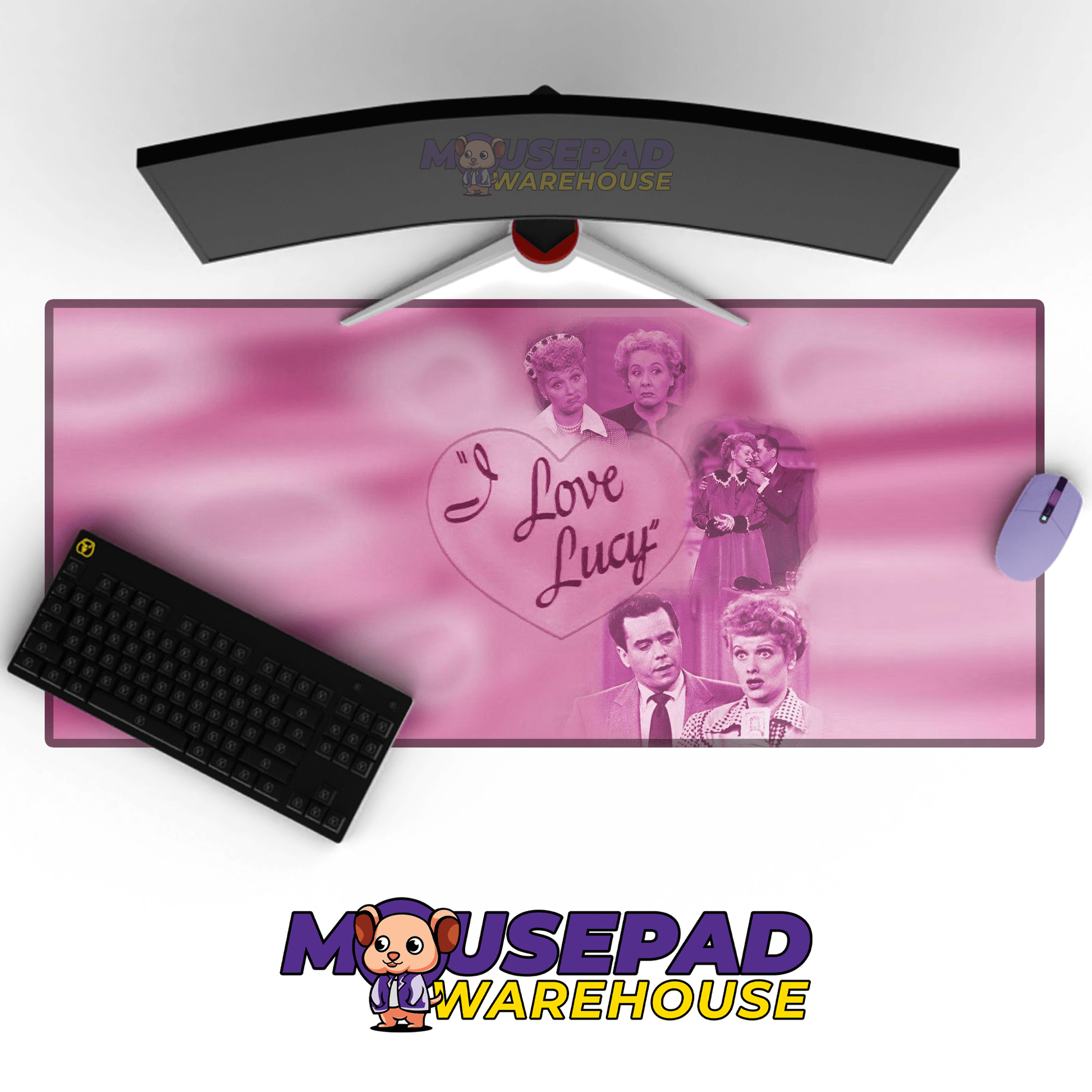 I Love Lucy TV Show Mousepad 62351 - Mousepad Warehouse