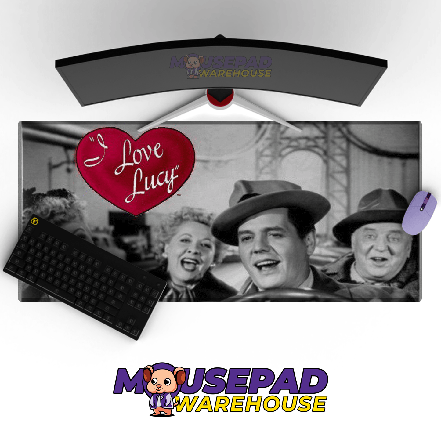 I Love Lucy TV Show Mousepad 62356 - Mousepad Warehouse