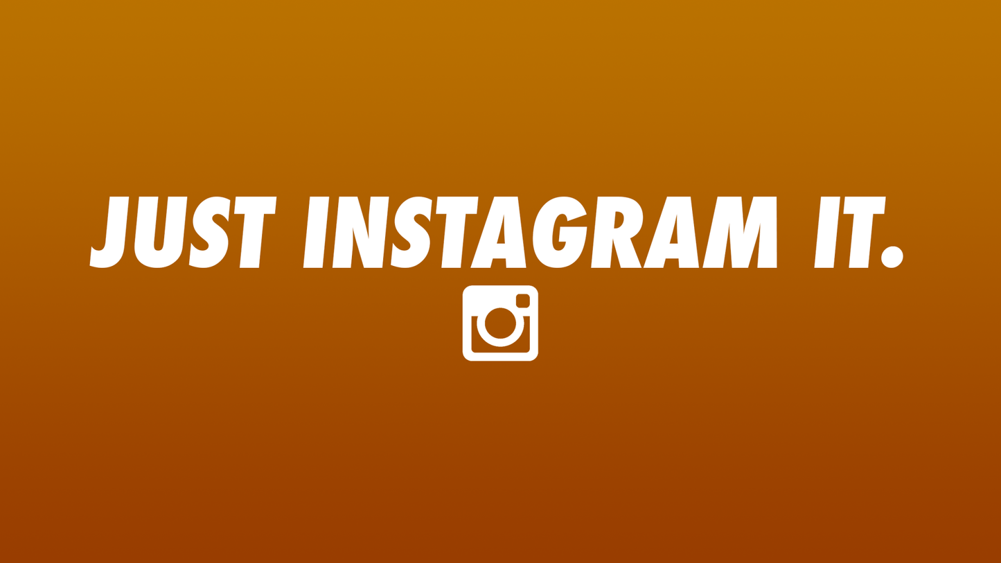 Instagram Brand Imagery Mousepad 1017010 - Mousepad Warehouse