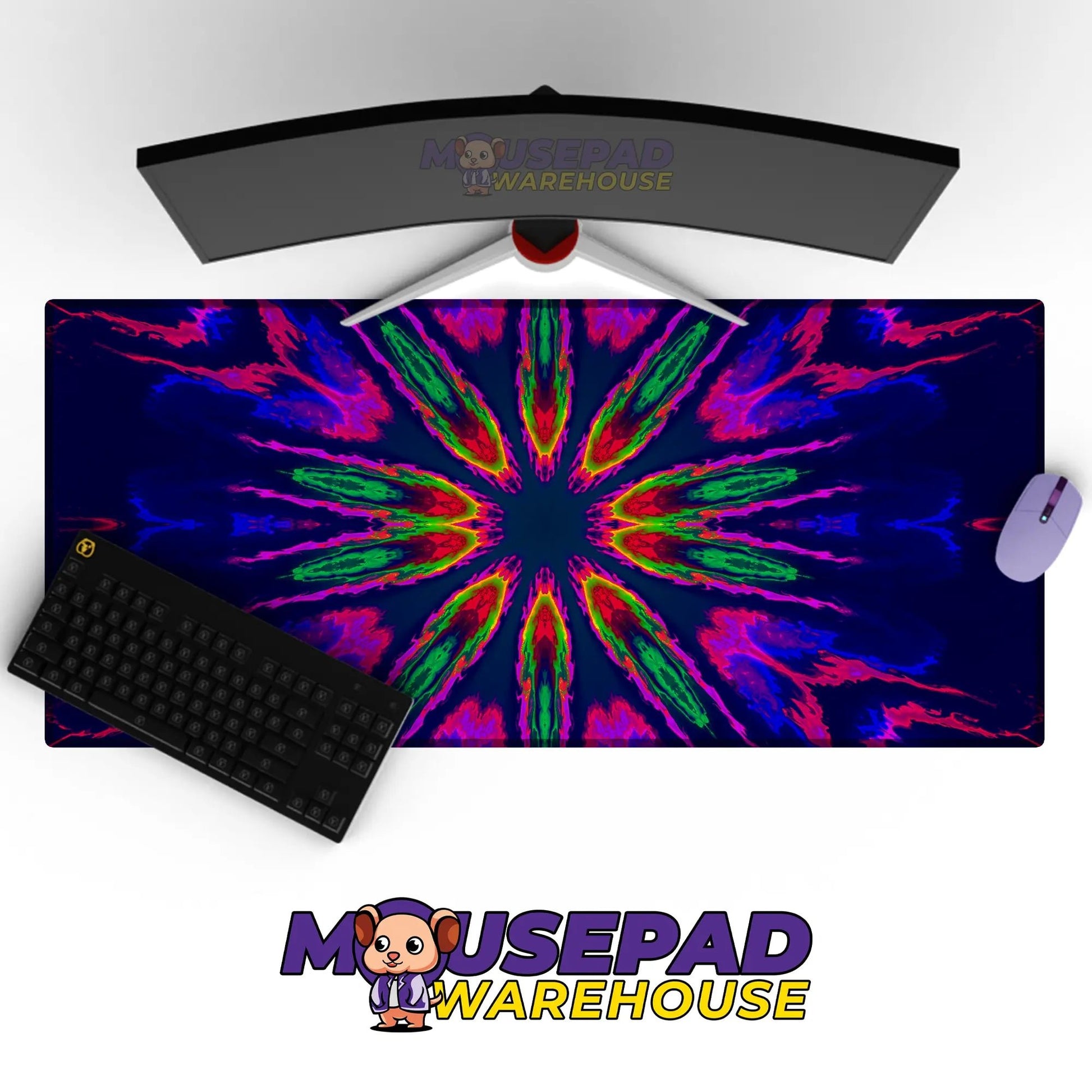 Kaleidoscope Pattern Mousepad 1105394 - Mousepad Warehouse