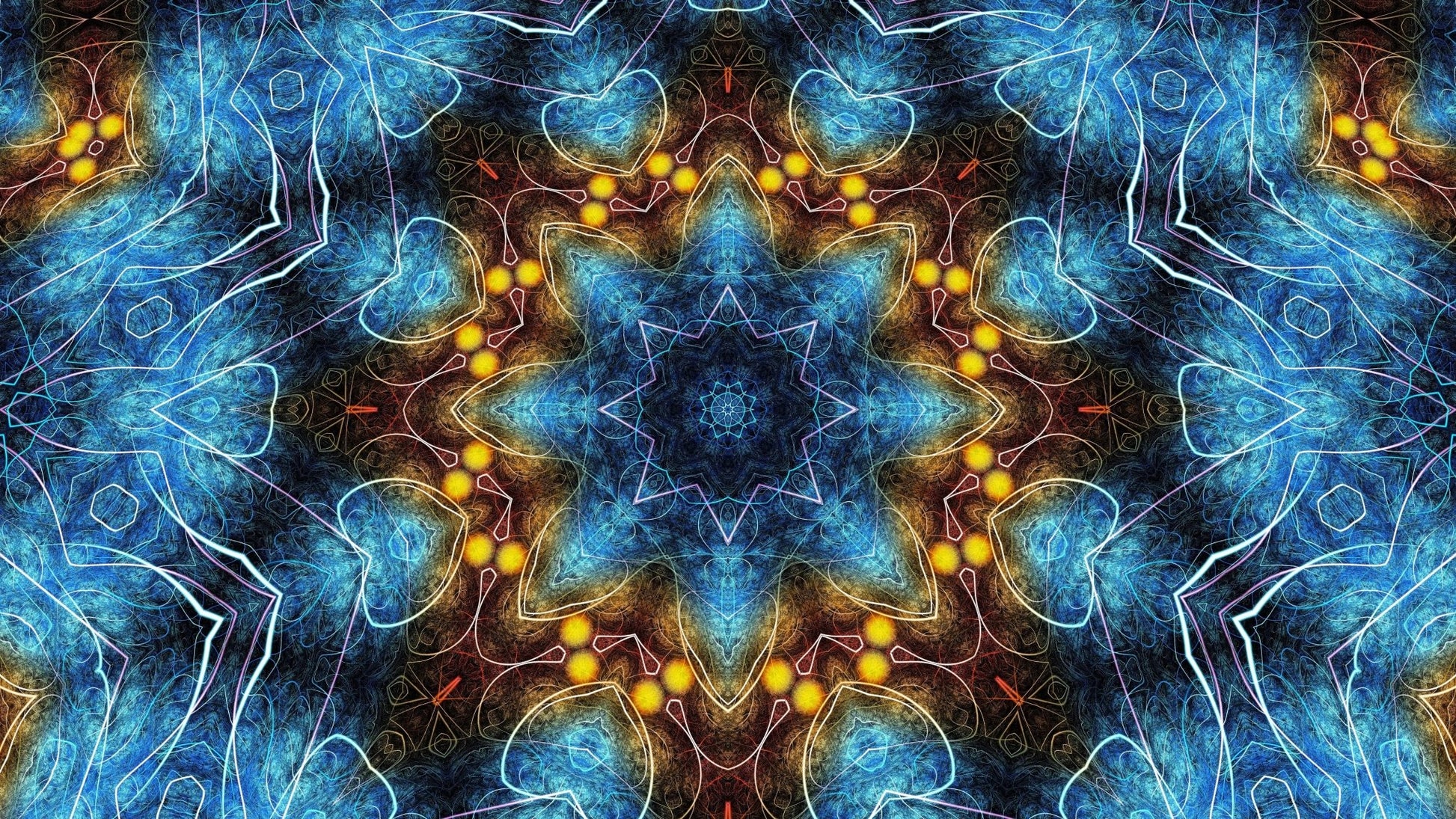 Kaleidoscope Pattern Mousepad 1134910 - Mousepad Warehouse